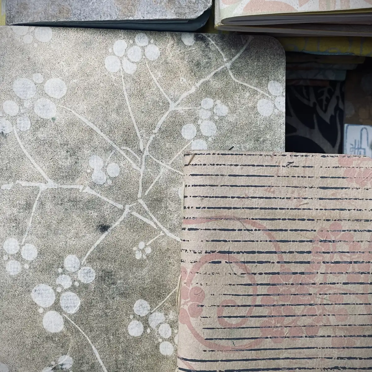 Carnet A5, 21 feuilles blanches